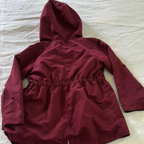 Old Navy Kids Burgundy Hooded Jacket with Lining Plus Bonus Jacket - Picture 4 of 11